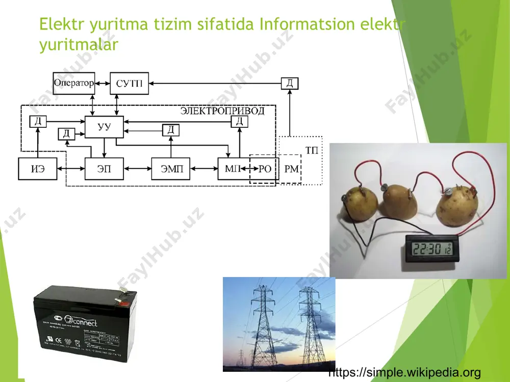elektr yuritma (eyu)haqida umumiy tushunchalar - Page 5
