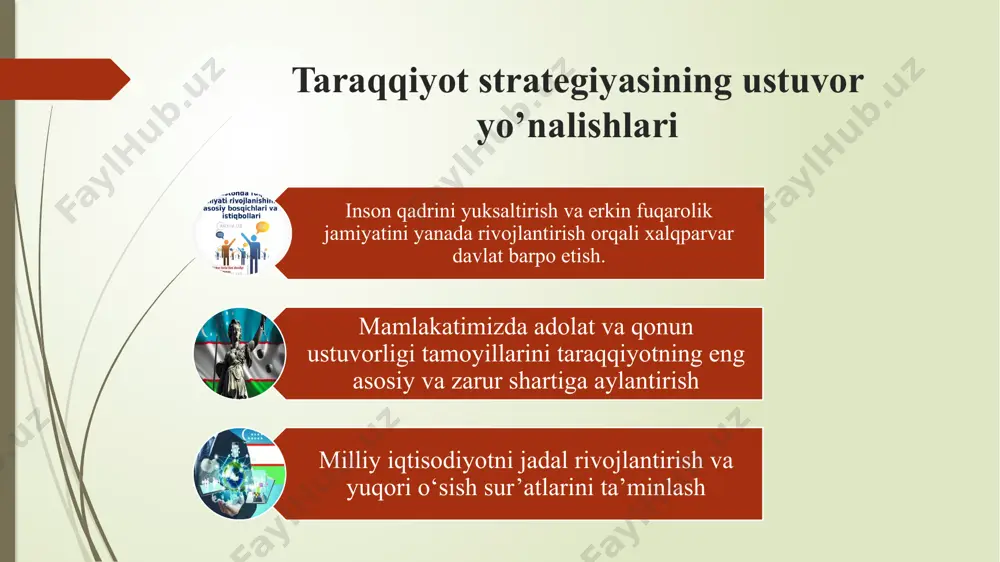taraqqiyot strategiyasining ijtimoiy sohaga yo’naltirilgan mazmuni va mohiyati - Page 5