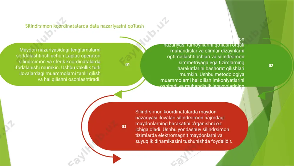laplas operatorining silindrik va sferik koordinatalarda ifodalanishi. maydonlar nazariyasining tadbiqi - Page 4