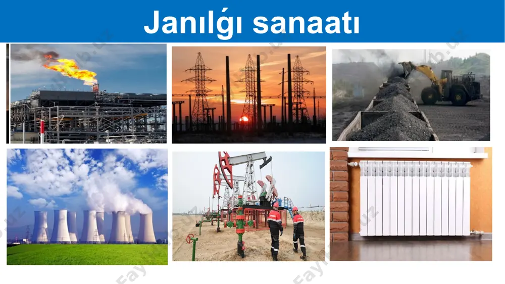 wdıń eń arzan usılı fontan usılı bolıp tabıladı. ol qudıqlardan basım sebepli atılıp shıǵadı. neftti nasoslar járdeminde shıǵarıw da keń tarqalǵan. gaz sıyaqlı neftti de trubalar arqalı tasıw eń arzan hám qawipsiz esaplanadı. neftti qazıp alıw ónimniń ózine túser bahası ónim birligin alıw ( 1 t neft, qazıp shıǵarıw) ushın ketetuǵın pulda óz kórinisin tapqan barlıq qárejet ónimniń ózine túser bahası delinedi. neft sanaatı neft quramında vanadiy, nikel, kalsiy, magniy, temir, alyuminiy, kremniy, natriy sıyaqlı 20 dan artıq elementler, 5% ge shekem hár túrlı qospa birkpeler bar. neftti qayta islew nátiyjesinde odan hár qıylı janılǵı - benzin, kerosin, dizel janılg'isi, mazut, maylaw materialları hám basqa ónimler alınadı. 1992- jılda namangan wálayatında mingbulaq neft káni ashılǵan. 1997-jılda buxara wálayatında neftni qayta islew zavodı qurılǵan. házirde bul kárxana 50 túrden artıq neft ónimin qayta islep shıǵarıp atır. neft sanaatı neft sanaatı házirde neftti qayta islew kárxanaları bir jılda 11 mln. tonna neftni …