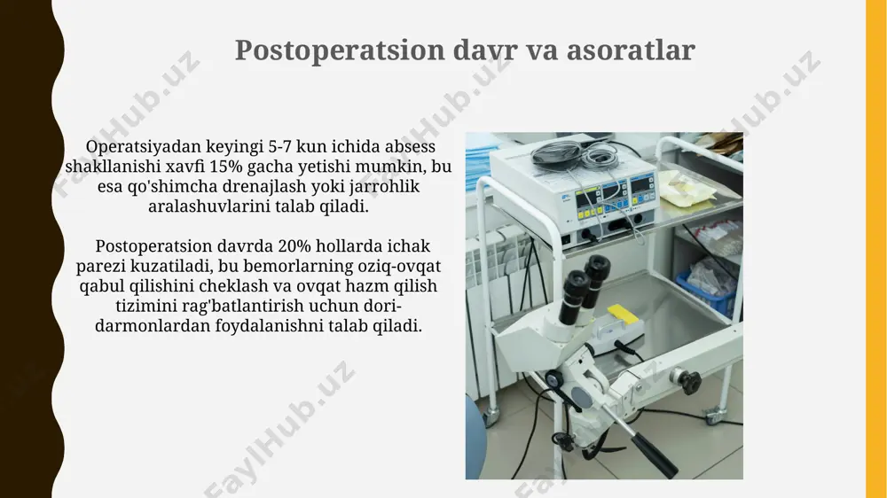 peritonitda qorin bo'shlig'ini drenajlash usullari - Page 4