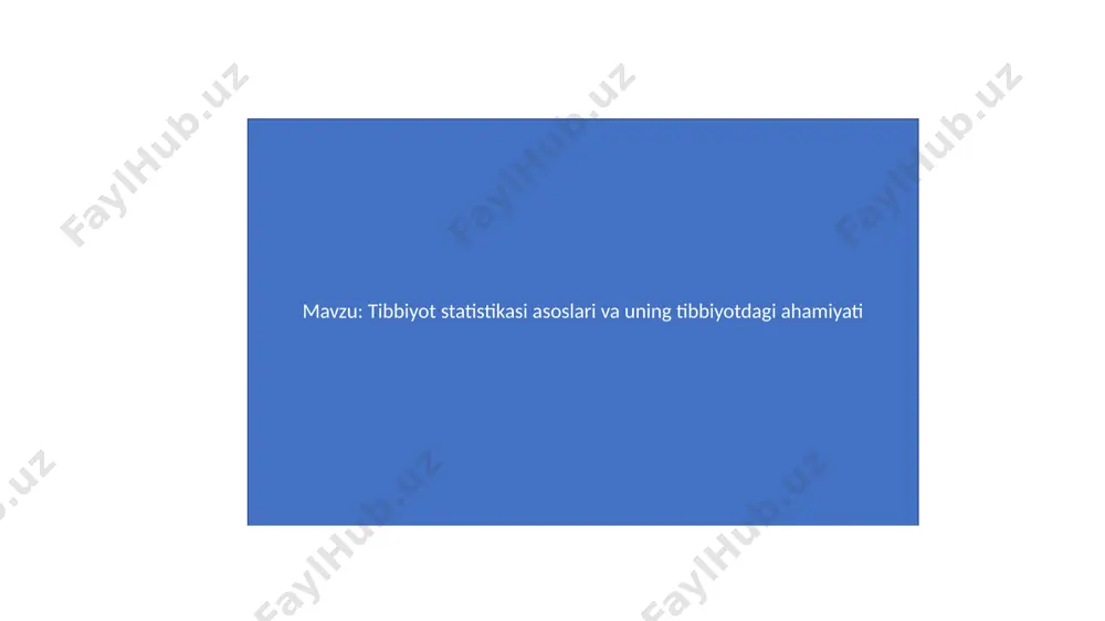 ini nazorat qiladi. albatta, bunday ish yanada jozibador va daromadliroq, lekin uni olish uchun siz oliy ma'lumotga ega bo'lishingiz va sog'liqni saqlash va sog'liqni saqlash tashkiloti sertifikatiga ega bo'lishingiz kerak. hozirgi kunda mamlakatimizda aholi salomatligini mustahkamlash bo‘yicha sog‘liqni saqlash tizimini yanada takomillashtirish, tibbiy xizmatlar sifat va samaradorligini oshirish, shifoxona muassasalarini zamonaviy tibbiyot asbob-anjomlar bilan ta’minlash, sifatli doridarmonlar bilan davolash, shoshilinch tez tibbiy yordam va birlamchi tibbiyot tizimini yanada yaxshilash, xususiy sektor va ixtisoslashtirilgan tibbiy yordamni rivojlantirish borasidaqator vazifalar belgilangan. hukumatimiz tomonidan sohani yanada rivojlantirish, tibbiy xizmatlar ko‘lami va sifatini oshirishga qaratilgan qator qaror va farmoyishlar qabulqilinib, ular amaliyotgatadbiq etib borilmoqda. olib borilayotgan islohatlarda tibbiyot xodimlarining bilim va malakasi alohida o‘rin egallaydi. kiritilayotgan investitsiyalardan amaliyotda samarali foydalanish uchun sohaga yetuk kadrlar talab etiladi. bu borada rivojlangan davlatlarning soha mutaxassislari bilan tajriba almashishham ijobiy samara bermoqda. soliqni saqlash statistikasining asosiy vazifasi foydalanuvchilarga sog‘liqni saqlashning holati va rivojlanishini tavsiflovchi ishonchli rasmiy statistik ma’lumotlarnio‘z …