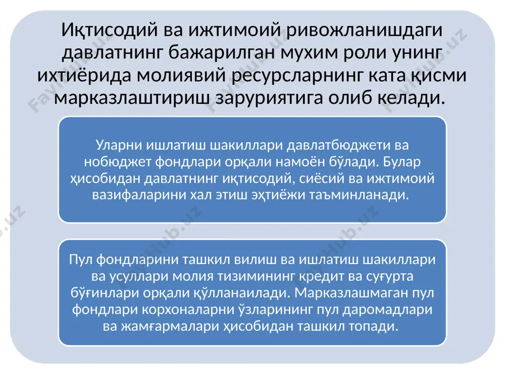 корхоналарнинг молиявий ресурслари - Page 5
