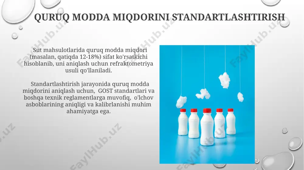 sut va sut mahsulotlarini standartlashtirish - Page 5