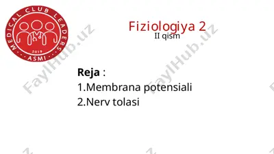 fiziologiya 2 — PPTX