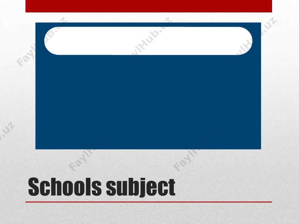 school subjects - Page 4