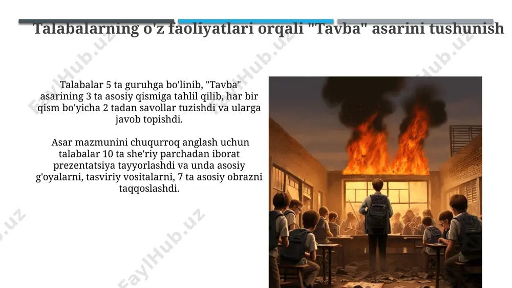 g'azzoliyning "tavba" asarini tahlil etish talabalarning o'z faoliyati - Page 3