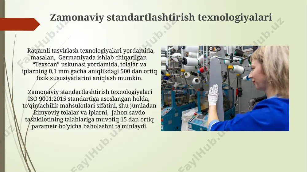 kimyoviy tola va iplarning sifatini standartlash - Page 4