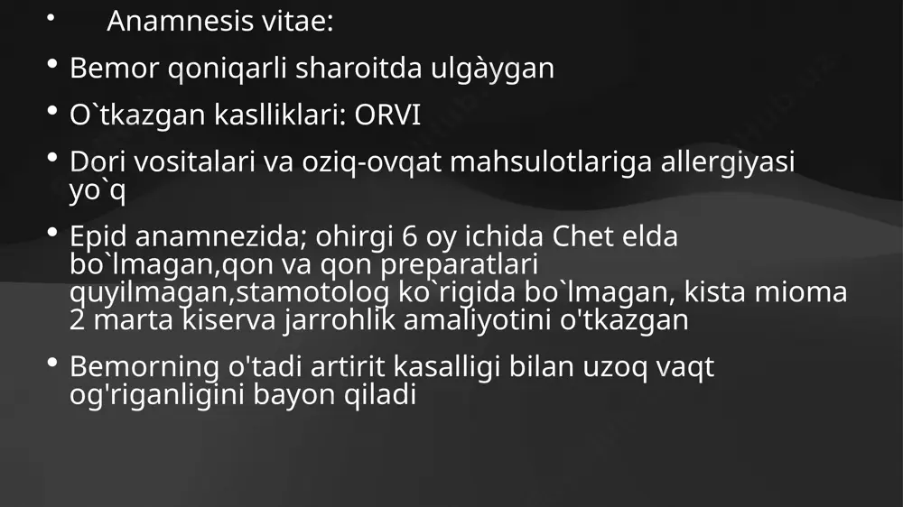 ismoilova zuhra bemorining davolash hisobotı - Page 5
