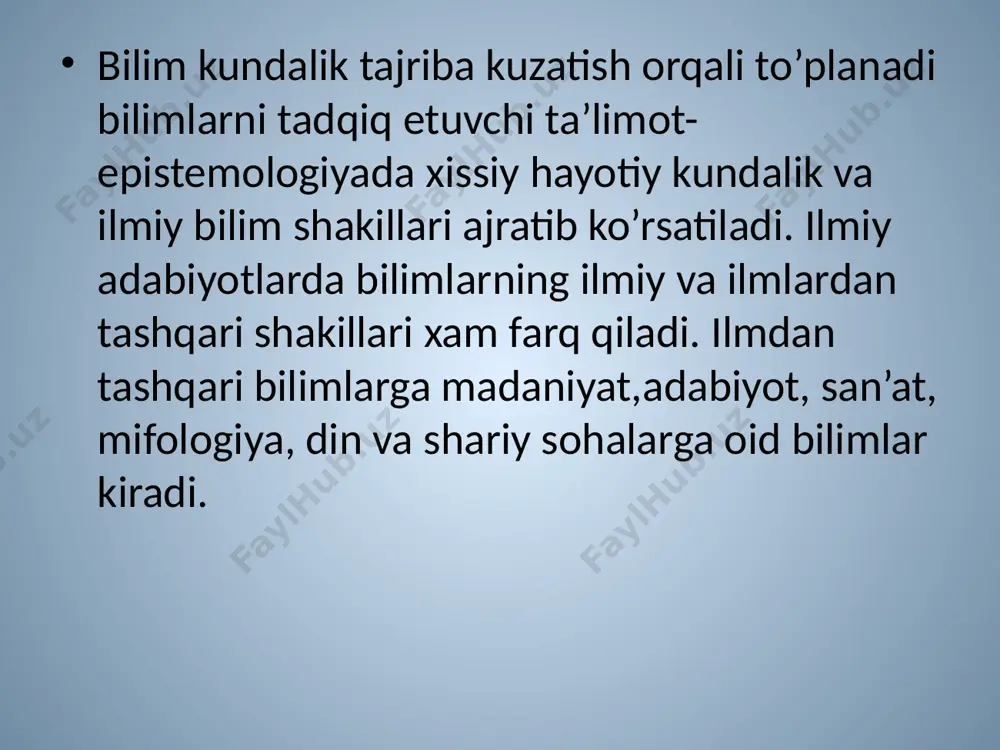 bilim – ezgulik, kamtarlik va ma’naviy yetuklik - Page 5