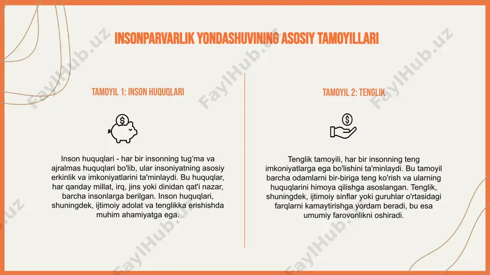 yasi yondashuvning ta'rifi va mohiyati sh.a.amonashvilining shaxsiy insonparvarlik yondashuvi, ta'lim jarayonida insonning ruhiy va ma'naviy rivojlanishini ta'minlashga qaratilgan muhim nazariy asoslarni o'z ichiga oladi. bu yondashuv, o'quvchilarni shaxs sifatida qabul qilish va ularning individual ehtiyojlariga mos ravishda ta'lim berish zarurligini ta'kidlaydi. amonashvili, shaxsiy yondashuvni amalga oshirishda, ijtimoiy muhit va shaxsning xususiyatlarini inobatga olishni muhim deb hisoblaydi. misollar va amaliyotdagi qo'llanilishi amonashvili yondashuvining nazariy asoslari quyidagi ilmiy tadqiqotlar bilan bog'liq: - inson shaxsining rivojlanishi va ta'lim jarayonidagi o'rni. - ijtimoiy-emotsional rivojlanish va uning ta'limga ta'siri. - o'quvchilarning individual ehtiyojlari va motivatsiyasi. amonashvili yondashuvlari ta'lim muassasalarida o'quv jarayonini shaxsga moslashtirish, o'quvchilar bilan individual ishlash va ularning qobiliyatlarini rivojlantirishga qaratilgan amaliyotlarda qo'llaniladi. insonparvarlik texnologiyalarining kelajagi kelajakda insonparvarlik texnologiyalarining rivojlanishi quyidagi muhim yo'nalishlar bilan bog'liq: 1. innovatsion ta'lim texnologiyalari, bu o'quv jarayonini yanada samarali qilishga yordam beradi; 2. sog'liqni saqlashda sun'iy intellekt va telemeditsinaning kengayishi, bu esa bemorlar uchun qulay va tezkor yordam taqdim …