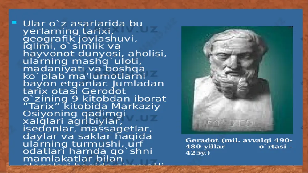 oʻrta osiyoning qadimgi davr tarixiy geografiyasi - Page 4