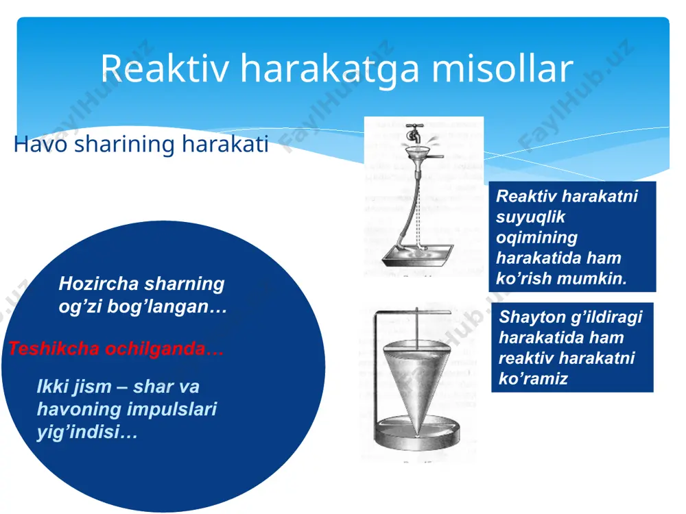 reaktiv harakat. raketa. dars ishlanma - Page 4