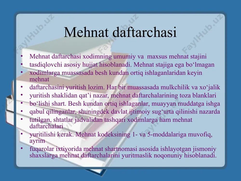 xodimlar faoliyatiga doir hujjatlar - Page 5