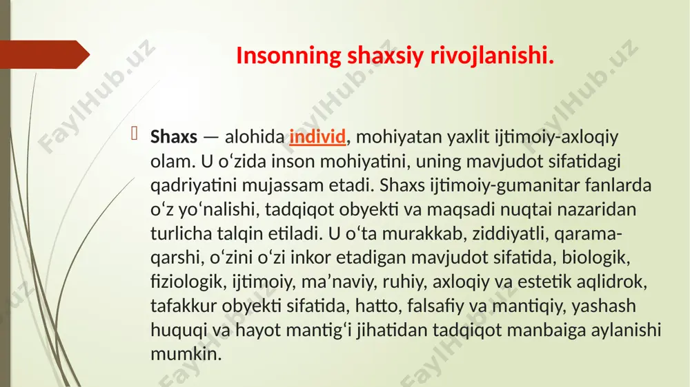 larini rivojlantirishni o'rganishdir. muvaffaqiyat biror ishda erishilgan natija, yaxshi natija; yutuq, gʻalaba. muvaffaqiyat - bu natija! siz qilgan harakatlaringizdan kelib chiqadigan barokat. istalgan yo’nalishda natija ko’rsatish uchun siz harakat qilishingiz kerak. shuning uchun miyangizni natija o’lchamlari bilan fikrlashni o’rgating. aks holda katta ehtimol bilan qiynalasiz. keling mantiqiy fikrlaylik: - muvaffaqiyat - bu natija. ⠀ - natijaga erishish uchun, reja asosida qilingan harakat kerak. buyuk insonlarning muvaffaqiyat haqidagi fikrlari: boshqalarga yordam berishga intiladigan odamgina muvaffaqiyatga erishadi. faqat o‘z foydasini o‘ylaydiganlar esa mag‘lubiyatga uchrayveradi. brayan treysi buyuk muvaffaqiyatlar qatʼiyat va qunt-matonatning natijasi, xolos. semyuel jonson eng muhimi — muvaffaqiyatga erishish uchun nimadir qilish va bunga hoziroq kirishish. juda oddiy bo‘lishiga qaramay, muvaffaqiyatning eng asosiy sir-sinoati shu. ajoyib-g‘aroyib g‘oyalar har kimda bor, biroq uni hayotda tatbiq etayotganlar, ayniqsa, ayni damda shu ish bilan shug‘ullanayotganlar juda kam. ertaga yoki keyingi hafta emas, hoziroq ishga kirishish kerak. nolan bushnell muvaffaqiyat asosiy maqsadingiz ko‘z oldingizda turganda …
