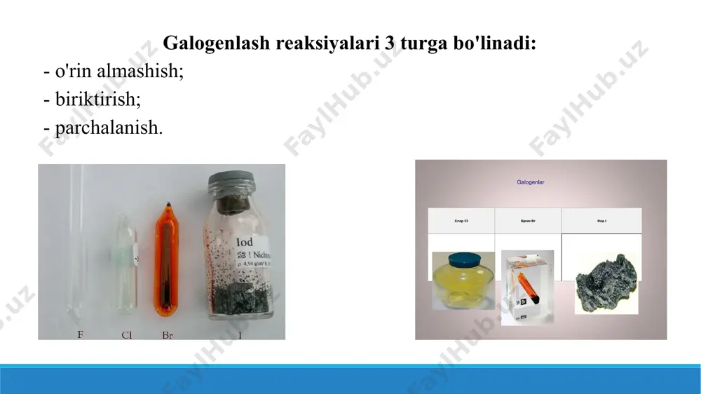 6. galogenlash asosida olinadigan dori preparatlari. taqdimot 12 bet. - Page 5