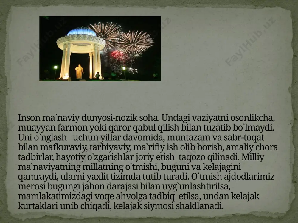 g`oyaviy tahdidlardan himoyalanishda tarbiyaviy ishlarning o`rni - Page 5
