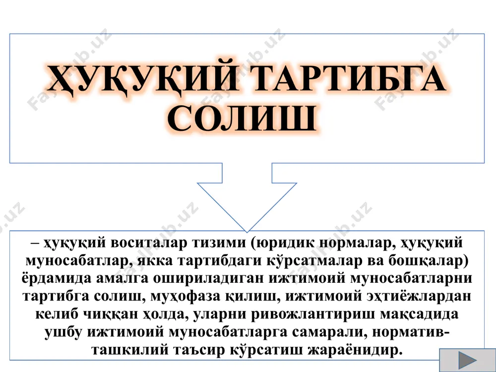 ҳуқуқий тартибга солиш механизми - Page 5