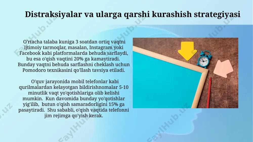 ta'lim olish jarayonida vaqtni boshqarish ko‘nikmalari - Page 3