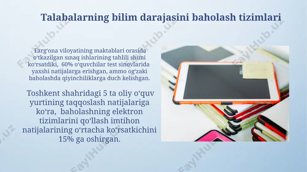 oʻquvchilar bilimini baholash - Page 3