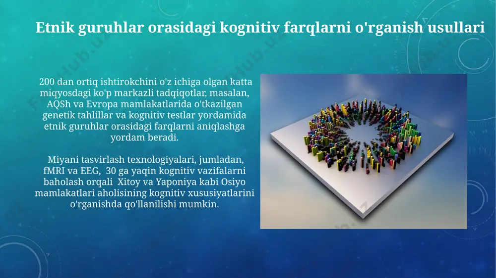 kognitiv va genetik jihatlar etnoslar aro - Page 5
