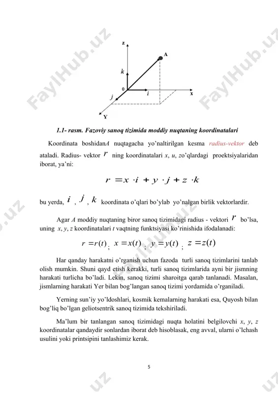 moddiy nuqta ilgarilanma harakati - Page 5