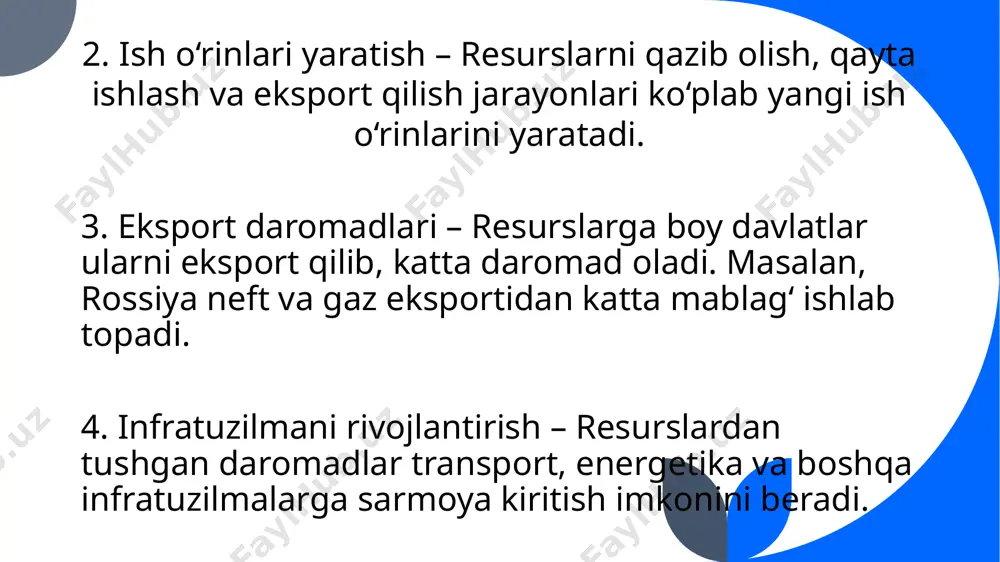 tabiiy resurslar va iqtisodiyoʻsish - Page 4