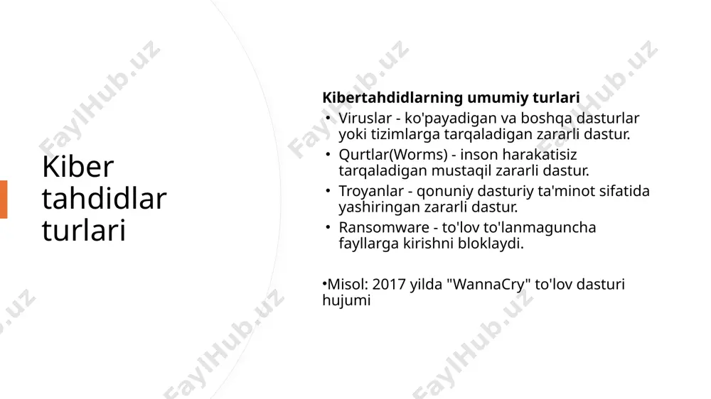 ntivirus dasturlarini yangilab turish har qanday kuchli kiberxavfsizlik rejimining muhim qismidir. antivirus himoyasining haqiqiy hayotiy misollari tarix davomida antivirus dasturlari keng ko'lamli zararli dasturlarning tarqalishini oldini olishda muhim rol o'ynadi. mashhur misollardan biri "iloveyou" virusi bo'lib, u 2000 yilda butun dunyo bo'ylab millionlab kompyuterlarni zararlagan, ammo antivirus yechimlari bilan to'xtatilgan. yaqinda mcafee korporativ tizimlarni nishonga olgan 2019 yilda to'lov dasturi hujumi tarqalishining oldini olishga yordam berdi. ushbu holatlar antivirus dasturlari kiber tahdidlarga javob berish va ularni yumshatishda qanchalik samarali bo'lishi mumkinligini ko'rsatadi. antivirus dasturiy ta'minotining kelajagi texnologiyaning rivojlanishi bilan antivirus dasturlari ham rivojlanmoqda. sun'iy intellekt (ai) va mashinani o'rganish ilgari noma'lum tahdidlarni aniqlashning ajralmas qismiga aylanmoqda. ushbu texnologiyalar antivirus dasturlariga har qachongidan ham tezroq zararli dasturlarning yangi shakllarini bashorat qilish va ularga javob berish imkonini beradi. bundan tashqari, bulutga asoslangan xavfsizlik biznes va jismoniy shaxslar uchun kengaytiriladigan va keng qamrovli himoyani ta'minlab, tobora ommalashib bormoqda. misol uchun, trend micro kiberxurujlarni …