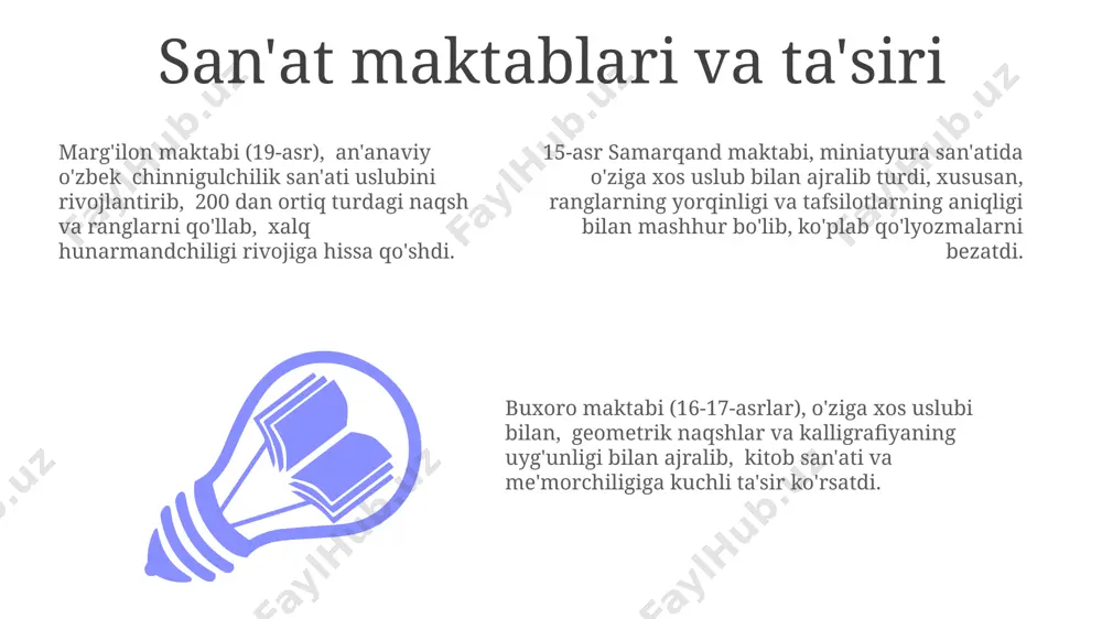 san'at maktablari va ta'siri - Page 3