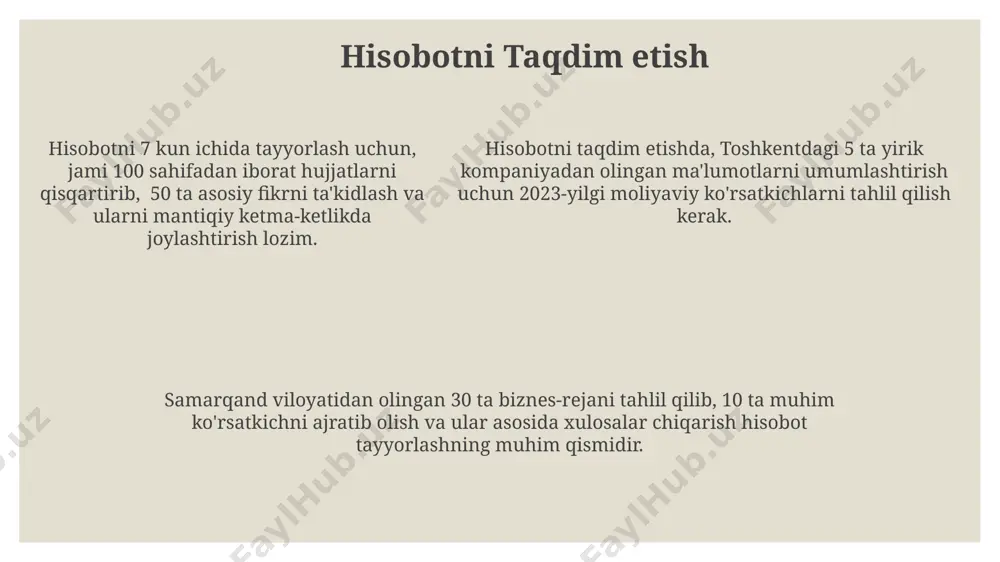 hisobot tuzuvchi dasturlar - Page 5