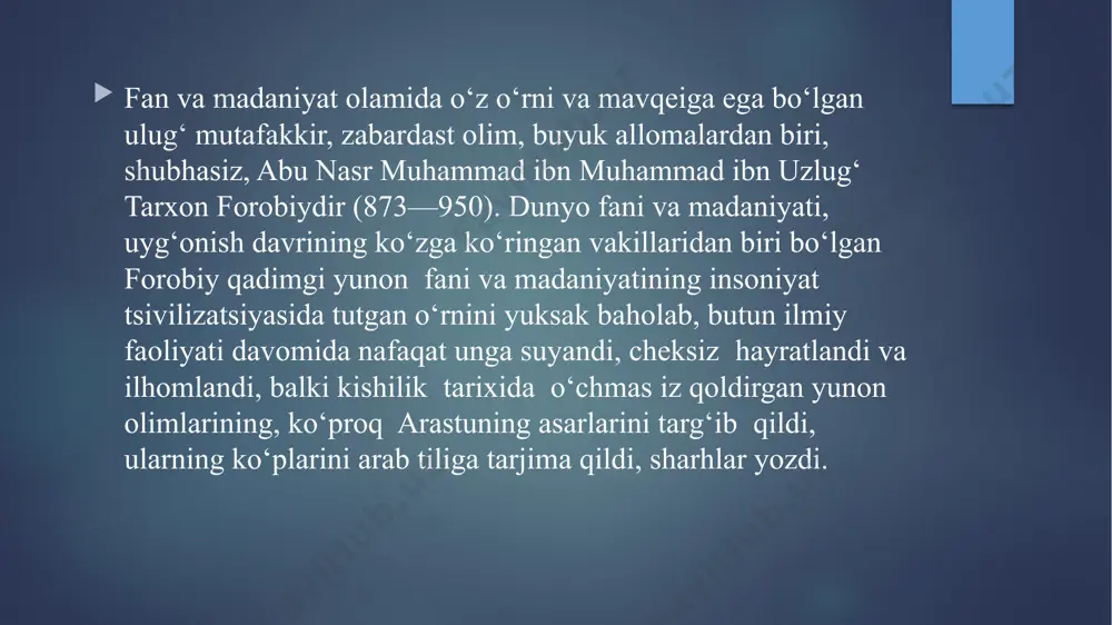 abu nasr farobiyning pedagogikaga oid qarashlari - Page 4