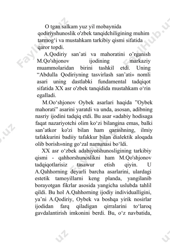 qon yaqinidagi oxunqaynarda xizmatchi oilasida tug‘ildi. bolaligidan toshkentda yashadi. ziyrak va qobiliyatli bo’lajak tanqidchi 14-o‘rta maktabni oltin medal bilan tugatdi. 0‘rta osiyo davlat universitetining filologiya fakultetida o qidi. m.gorkiy nomidagi jahon adabiyoti instituti aspiranturasida tahsil oldi. 0‘zbek poemalari ustida qunt bilan ijodiy ish olib horib, «hozirgi o'zbek sovet poemalari» degan mavzuda nomzodlik dissertatsiyasini himoya qildi. xx asming 90-yillarigacha o‘zi tahsil olgan - toshkent davlat universitcti (hozirgi 0‘zm u) filologiya fakultetining o‘zbek adabiyoti kafedrasida ishladi. so‘ng «sharq» matbaa konserni hamda «tafakkur» jurnalining tashkilotchi va yetakchilaridan biri sifatida faoliyat ko'rsatdi. so‘ngra 1997-yilda tashkil etilgan «jahon adabiyoti» jurnalining bosh muharriri lavozimiga tayinlandi. 1970-yili «ïstoriya uzbekskoy sovetskoy literaturi* nomli yirik asar uchun bir guruh adabiyotshunos olimlar qatori o.sharafiddinov ham beruniy nomidagi o‘zbekiston davlat mukofotiga sazovor bo‘idi. mustaqillik yillarida olimning serqirra va qizg‘in faoliyati munosib taqdirlandi. hukumatimizning qator orden va medallariga loyiq topildi. 2002-yilda esa 0‘zbekiston qahramoni yuksak unvoniga sazovor bo'ldi. o.sharaftddinovni adabiy jamoatchilikka tanitgan …