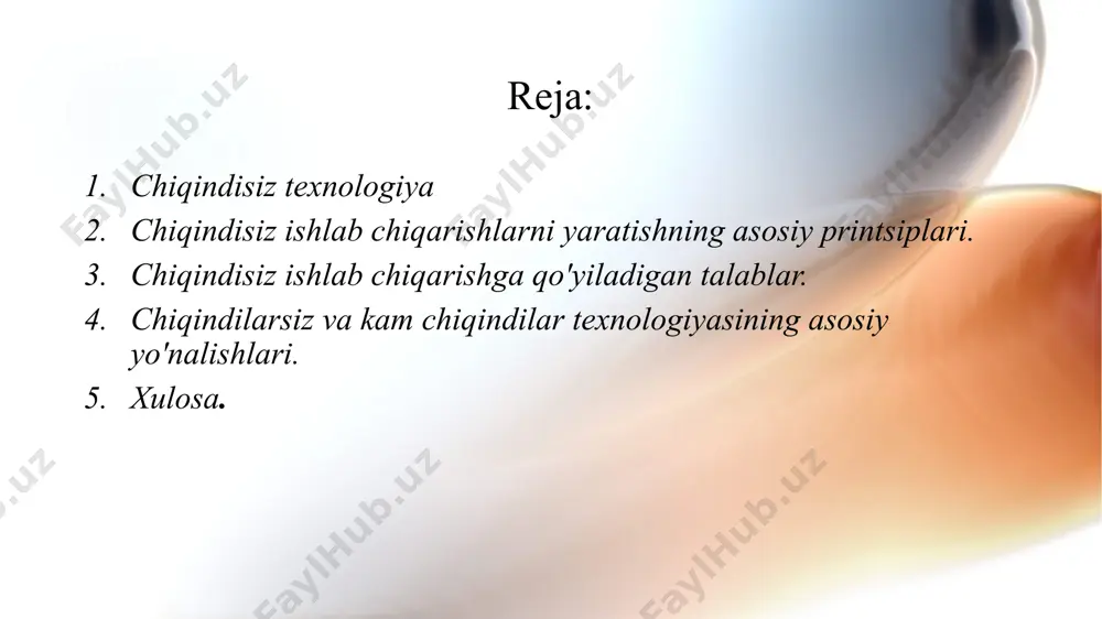 kliligi bunga muvofiq har bir alohida jarayon yoki ishlab chiqarish dinamik tizimning elementi sifatida qaraladi - mintaqadagi barcha sanoat ishlab chiqarishlari (tpk) va undan yuqori darajada umuman ekologik va iqtisodiy tizimning elementi sifatida, shu jumladan moddiy ishlab chiqarish va insonning boshqa iqtisodiy va xo'jalik faoliyati, tabiiy muhit (tirik organizmlar populyatsiyasi, atmosfera, gidrosfera, litosfera, biogeotsenozlar, landshaftlar), shuningdek inson va uning muhiti. dastlab alohida mintaqalarda, keyinroq esa butun texnosferada materiyaning ongli ravishda tashkil etilgan va tartibga solinadigan texnogen aylanishi va shu bilan bog'liq energiya o'zgarishlari. atrof muhitga ta'sirini cheklash ushbu tamoyil, birinchi navbatda, atmosfera havosi, suv, er yuzi, rekreatsion resurslar va aholi salomatligi kabi tabiiy va ijtimoiy resurslarni saqlash bilan bog'liq. olovga chidamli xomashyo ratsional tashkil etish resurslardan kompleks foydalanish xom ashyoning barcha tarkibiy qismlaridan oqilona foydalanish talablari, ishlab chiqarishning energiya, moddiy va mehnat zichligini maksimal darajada pasaytirish va yangi ekologik toza xom ashyo va energiya texnologiyalarini izlash, bu ko'p jihatdan atrof-muhitga …