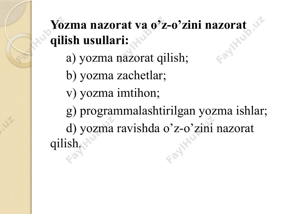 kimyoo’qitish natijalarini nazorat qilishning tashakil etish usullari - Page 4