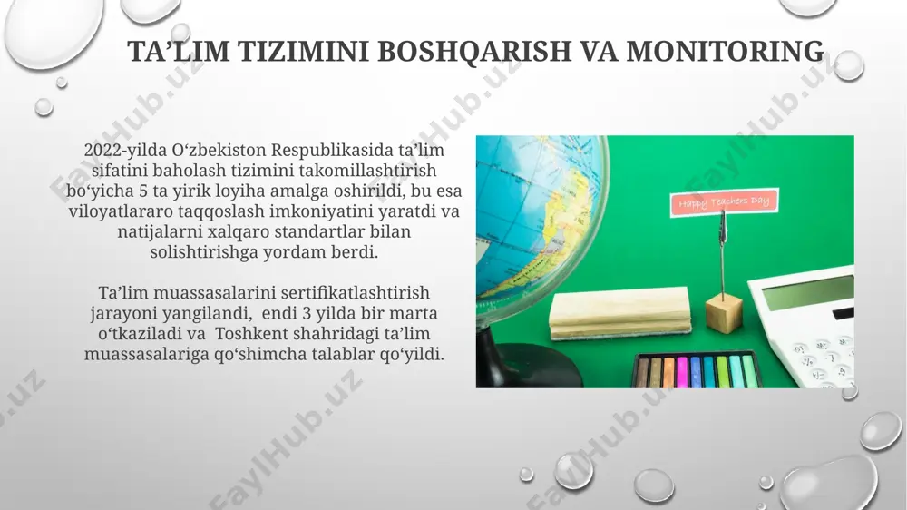 oʻzbekiston respublikasida taʼlim sohasida amalga oshirilgan islohotlar - Page 4