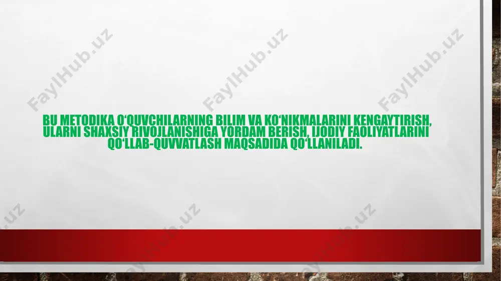 rrali ishlarni o’quvchilar tashkilotlari sinf faollari yordamida yo’lga qoyish. 3. sinfdan va maktabdan tashqari ishlar yo’nalishiga bevosita rahbarlik qilgan holda o’qituvchilar, sinf rahbarlari, ota-onalari, sinf faollariga uslubiy yordam ko’rsatish. 4. umummaktab va maktablararo o’tkaziladigan eng muhim tarbiyaviy tadbirlarda qatnashish. 5. o’quvchilarning bo’sh vaqtlarini tashkil qilishda tarbiya va madaniyat muassasalari hamda jamoatchilik kuchidan keng foydalanish. bu borada tashkilotchilar faolligini uchta asosiy tomonini korish mumkin: tashkilotchilik, uslubiy va mamuriy. o‘z mazmuni bo‘yicha u davlat dasturi bilan cheklanmagan. ammo matematik material o‘quvchilarning bilimlari va malakalariga mos ravishda bo‘lishi kerak. sinfdan tashqari mashg‘ulot ixtiyoriylik prinstipi asosida quriladi. darslar 45 minutga rejalashtirilgani holda sinfdan tashqari mashg‘ulotlar mazmuniga va o‘tkazilish formalariga qarab 10-12 minutga ham, 1 soatga ham mo‘ljallangan bo‘lishi mumkin. foydalanilgan adabiyotlar ro’yxati: 1. matnazarova k.o “tarbiyaviy ishlar metodikasi” darslik toshkent 2014 2. munavvarov a.k. «oila pedagogikasi». – т.: o’qituvchi, 1994, – 112 b. 3. mirqosimov m. “maktabni boshqarishning nazariy va pedagogik asoslari”. т.: 1996 …