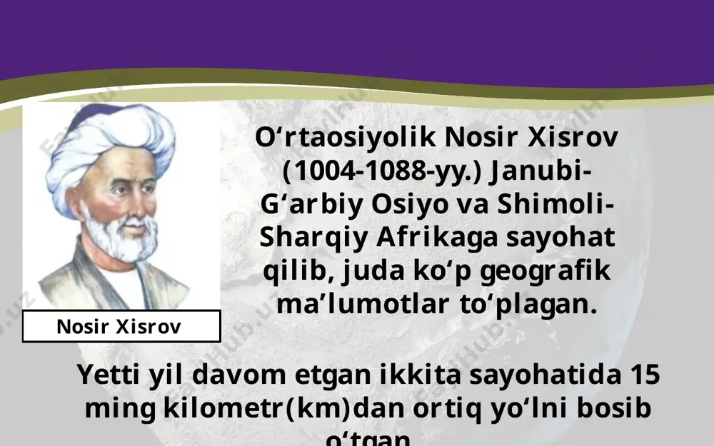 yer yuzining kashf etilishi va o‘rganilishi 5 -sinf - Page 3