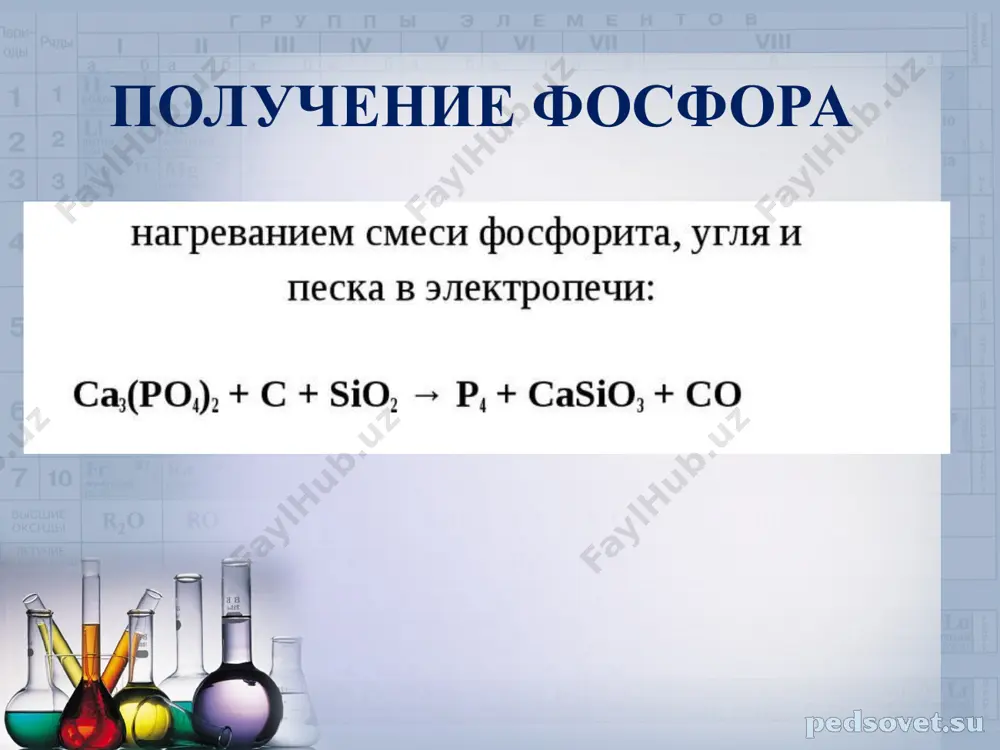 олда, доначаларининг ўлчами 2-4 мм келадиган қилиб чиқарилади. қўш суперфосфат оддий суперфосфатдан фарқ қилиб, таркибида гипс бўлмайди, шу сабабли унда p2o5 нинг миқдори кўп 42-49% бўлади. ундаги фосфор сувда эрийдиган кальций морофосфат ca(h2po4)2 h2o ва озроқ миқдори (4,5-5,7%) эркин фосфат кислота ҳолида бўлади. қўш суперфосфат донадор ҳолда тайёрланади. унинг кимёвий ва физик хоссалари, ишлатилиши ҳамда самарадорлиги оддий суперфосфат кабидир. асосий ўғит сифатида суперфосфат солишда уни плуг билан кўмиб кетиш лозим, бунда ўғит тупроқнинг чуқур ва доим нам бўлиб турадиган, тупроқдаги ўсимлик илдизларининг асосий қисми жойлашган қатламида туриш керак. суперфосфат кимёвий қотишиш натижасида солинган жойида деярли тўлиқ ўрнашиб қолади ва тупроқда жуда секин силжийди. биринчи йили ўсимликлар ундан фойдаланмайди, тупрокда қолган суперфосфат фосфори кейинги йилларда қисман ўзлаштирилади. қўш суперфосфат оддий суперфосфатдан фарқ қилиб, таркибида гипс бўлмайди, шу сабабли унда p2o5 нинг миқдори кўп 42-49% бўлади. ундаги фосфор сувда эрийдиган кальций морофосфат ca(h2po4)2 h2o ва озроқ миқдори (4,5-5,7%) эркин фосфат кислота ҳолида …