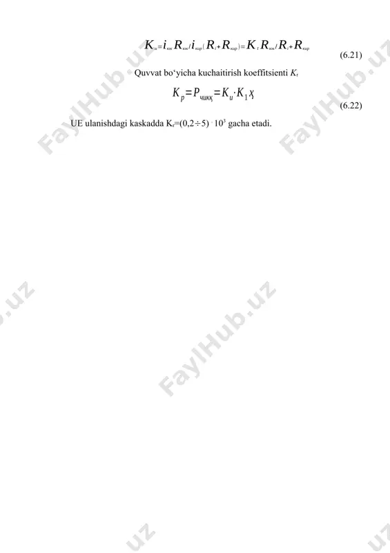 kuchaytirgichning umumiy emitter ulanish sxemasi - Page 3