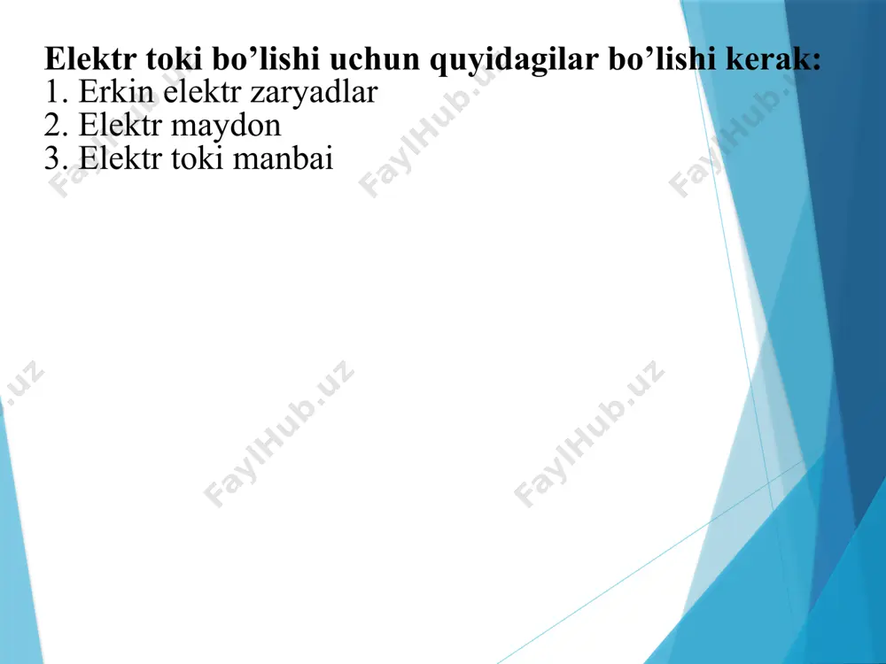 260 magnetoterapiya - bu tanaga ta'sir qilish uchun doimiy, o'zgaruvchan yoki ishlaydigan magnit maydon yordamida fizioterapevtik davolash usuli. rentgen nurlari 1895 yili nemis olimi, vil’gelm rentgen tomonidan vakuumda katod nurlarining tabiatini o’rganishda x- nurlarini kashf qildi. bu nurlar rentgen nurlari deb ataldi. ushbu kashfiyot uchun vil’gelm rentgen jahon fiziklarining birinchilaridan bo’lib nobel mukofoti sovrindori bo’lgan. berta rentgen qo’l panjasi dunyodagi birinchi rentgen tasviri. 22 dekabr 1895 rentgen trubkasi rentgen nurlarini xususiyatlari o’tuvchanlik yutuvchanlik biologik ta’sir flyuorissensiya fotoximik xususiyat ionizasiya rentgen nurlarini olish uchun manba elektr toki rentgen apparati ishlatiladigan elektr toki o’zgaruvchan kuchlanish 127, 220, 380 v hozirgi rentgen diagnostika apparatlari yuqoridagi kuchlanishning xohlaganiga ulanishi mumkin. moddalar o’zlarining elektr o’tkazuvchanligiga qarab uchga bo’linadi. 1. elektr tokini yaxshi o’tkazuvchi 2. o’tkazgichlar 3. umuman o’tkazmaydigan moddalar dielektriklar va qisman o’tkazuvchilar (yarim o’tkazgichlar) ga bo’linadi. moddalarning elektr xossalari moddaning magnitlanish darajasi magnitlanganlik vektori bilan xarakterlanadi. magnetiklar asosan uchta sinfga bo`linadi: paramagnetiklar, diamagnetiklar va …