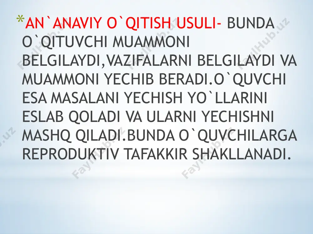 ta'lim-o'qituvchi va o'quvchining birgalikdagi o'quv faoliyatidan ibora glossary - Page 5