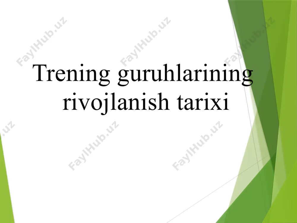 atlarini anglab yetadilar. xulq – atvor obyektivlashishi (anglab yetilishi )tamoyili. mashqlar davomida ishtirokchilar xulq – atvori impulsivlikdan obyektivlik darajasiga o`tadi va trening o`zgarishlar kiritish imkonini beradi. xulq – atvor obyektivligining universal vositasi sifatida aks aloqa hisoblanadi. guruhdagi aks aloqani yuzaga kelishini ta`minlash trenerning mas`uliyatidir. sheriklik muloqoti tamoyili sheriklik yoki subyekt – subyektlik muloqoti boshqalar manfaati, ular hissiyotlari, his tuyg`ulari, qayg`ulari, boshqa insonning qadr qimmati deb tan olinadi. ushbu ning qo`llanilishi guruhda ishonch, ochiqlik iqlimini yaratadi. ta`lim jarayonida trening psixogimnastikasi va qonunlari mashqlarning tanlanishi. yo`riqnoma. treningning samaradorligi doimo tushunarli qilib yetkazishga bog`liq bo`ladi. yo`riqnomani tushuntirish mobaynida trener navbatma – navbat har bir ishtirokchiga qarshi va vizual kontakt o`rnatishi lozim. 3. to`xtatish va muhokama. muhokamada mashq nimaga yo`naltirilganiga qarab, savollar beriladi va trener tomonidan yakunlanadi. mashq davomida trener o`zi kuzatgan holatni ishtirokchilar duch kelgan qiyinchiliklar yoki ular erishgan yutuqlar haqida ham so`zlab berishi mukin. muhokama vaqtida ulardan samarali foydalanishi lozim. image1.jpeg image2.png …