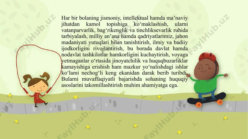maktabgacha yoshdagi bolalarga huquqiy tarbiya berish - Page 5