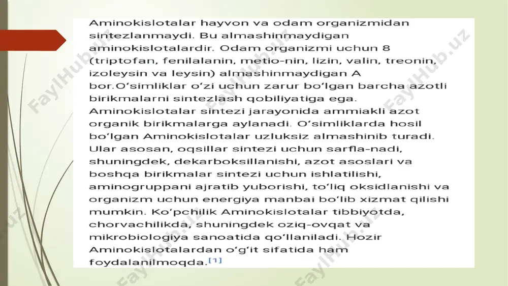 biotexnologiyada ishlatiladigan amminokislotalar - Page 3