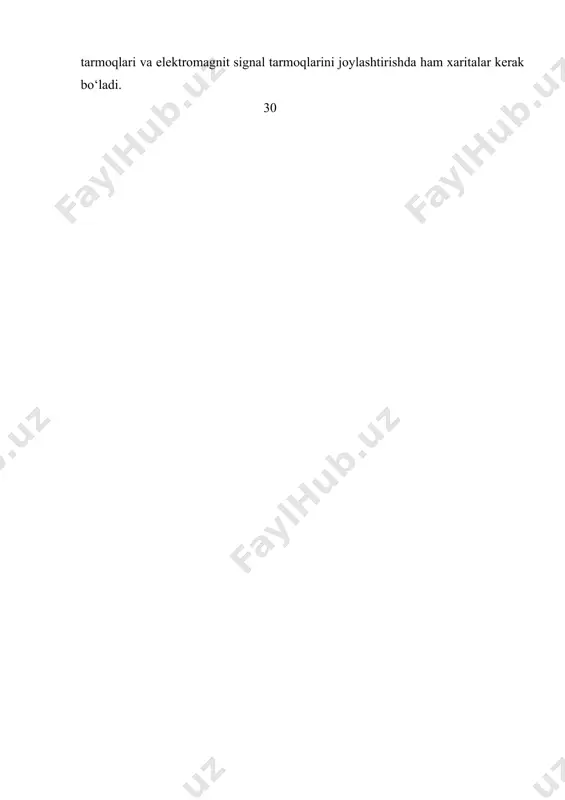 signal tarmoqlarini joylashtirishda ham xaritalar kerak bo‘ladi. 30 /docprops/thumbnail.emf xarita — bu yer yuzasining soddalashtirilgan va belgilar yordamida ifodalangan tasviri bo‘lib, u tabiatni o‘rganish va inson faoliyatini rejalashtirishda muhim vositadir. xaritalar geografik, iqtisodiy, siyosiy, madaniy va ekologik jarayonlarni tushunishda keng qo‘llaniladi. tabiatni o‘rganishdagi roli. xaritalar geografik joylashuv, tog‘lar, daryolar, o‘rmonlar, cho‘llar, iqlim zonalari kabi tabiiy obyektlarning joylashuvini aniq ko‘rsatadi. ular geologik va ekologik tadqiqotlar olib borishda yordam beradi. masalan, yer silkinish xavfi mavjud hududlar yoki suv tanqisligi kuzatiladigan joylarni aniqlashda. meteorologik xaritalar ob-havo hodisalarini tahlil qilishda ishlatiladi. inson hayotidagi amaliy ahamiyati transport, qurilish va shaharsozlikda xaritalar joy tanlash, rejalashtirish va loyiha chizishda asosiy vosita hisoblanadi. turistik xaritalar sayyohlarga yo‘l topishda, tarixiy va madaniy joylarni topishda yordam beradi. aholi zichligi, iqtisodiy resurslar, ishlab chiqarish markazlari haqidagi xaritalar davlat siyosatini yuritishda, resurslarni to‘g‘ri taqsimlashda muhim. ta’lim va ilm- fan uchun foydasi o‘quv xaritalar orqali o‘quvchilar geografik bilimlarni vizual tarzda o‘zlashtiradilar. ilmiy tadqiqotlarda …