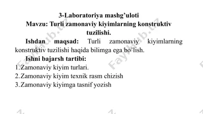laboratoriyamashg’uloti — PPTX