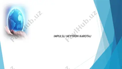 impulsli neytron karotaj — PPTX