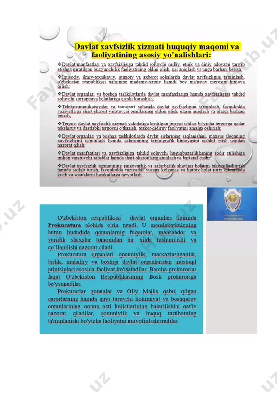 davlatning iqtisodiy xavfsizlik organlari faoliyati tizimi - Page 4