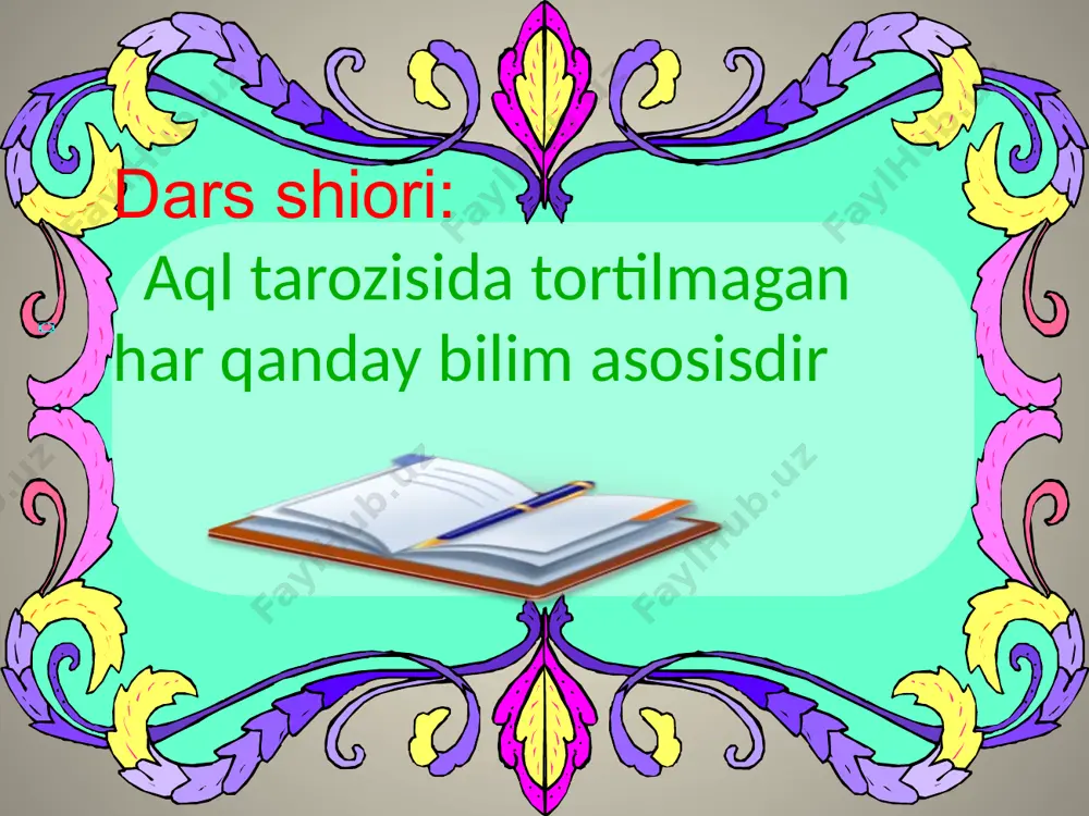 cha deyiladi. turp rediska turp karam sholg‘om qanotchali mevalar zarang ,qayrag‘och,shumtol kabi manzarali daraxtlarning mevasi qanotchali bo‘ladi. akatsiya shumtol zarang mustahkamlash ho‘l meva quruq meva danakli rezavor qovoq olma meva chatnaydigan chatnaydigan qo`zoq dukkak ko‘sak olcha malina qovoq olma karam loviya g‘o‘za bug‘doy gilos qoraqat qovun nok jag‘-jag‘ mosh lola arpa shaftoli uzum tarvuz behi rediska burchoq suli o‘rik pomidor handalak no‘xat sholi olxo‘ri ituzum idish qovoq e`tiboringiz uchun rahmat!!! image1.wmf image2.emf image3.png image4.png image5.png image6.png image7.png image8.png image9.jpeg image10.png image11.png image12.png image18.jpeg image13.jpeg image14.jpeg image15.jpeg image16.jpeg image17.png image24.png image25.png image26.png image19.png image20.jpeg image21.jpeg image22.png image23.jpeg image27.png image28.png image29.png image30.jpeg image31.jpeg image32.jpeg image33.jpeg image34.jpeg image35.jpeg image36.jpeg image37.jpeg /docprops/thumbnail.wmf