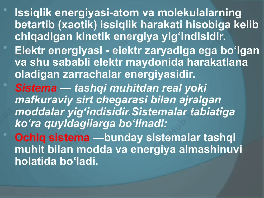 termodinamika va bioenergetika - Page 5